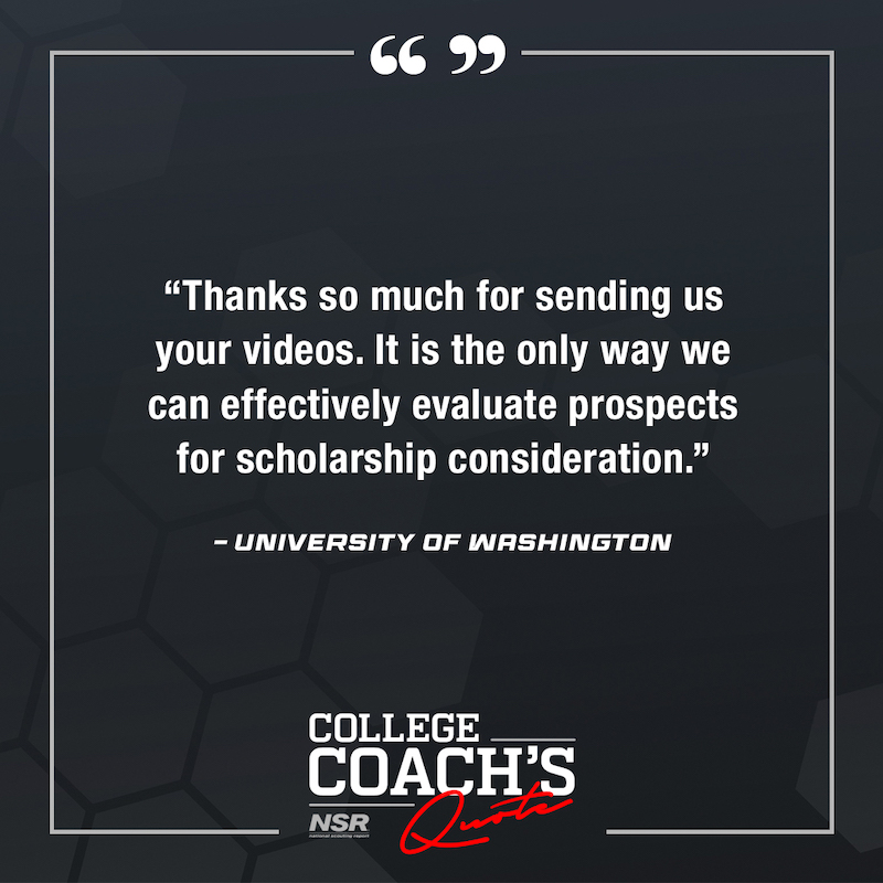 National Scouting Report Reviews College Coach Quote University Of Washington